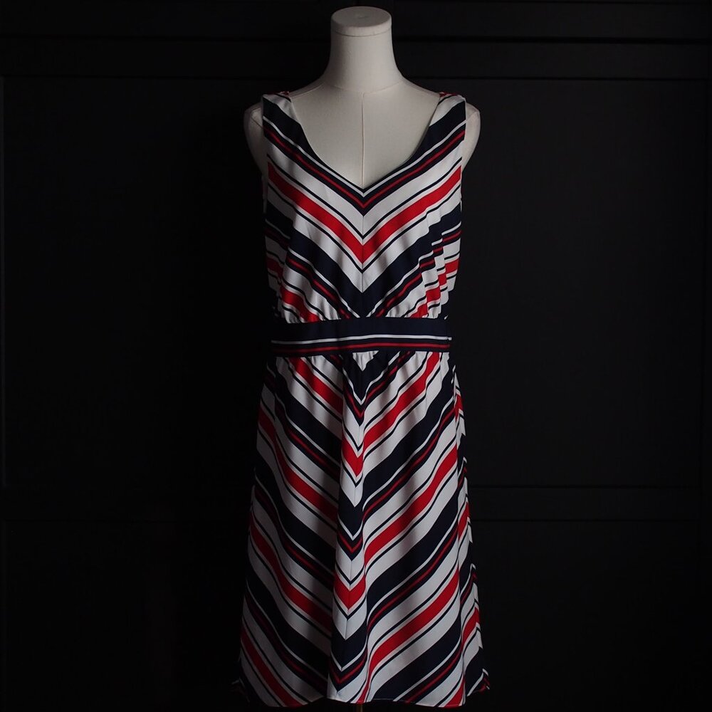 Chic by Jaboc | Striped Sleeveless Dress